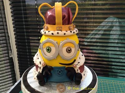 Minion King Bob - Cake by Sweet Lakes Cakes