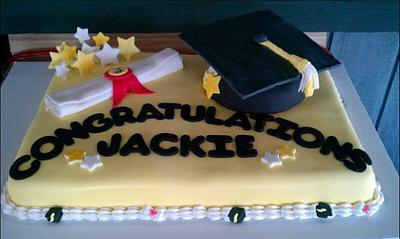 Graduation Cake - Cake by Nicole