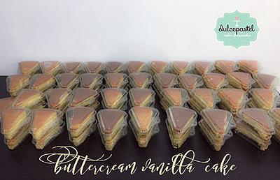 Bizcocho de Vainilla - Vanilla Cake - Cake by Dulcepastel.com