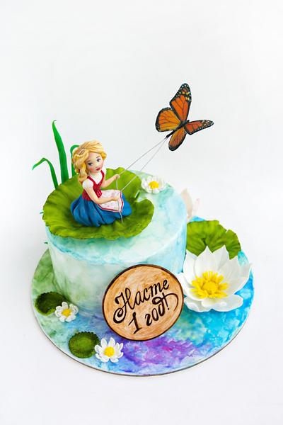 cake with Thumbelina - Cake by Alina Vaganova