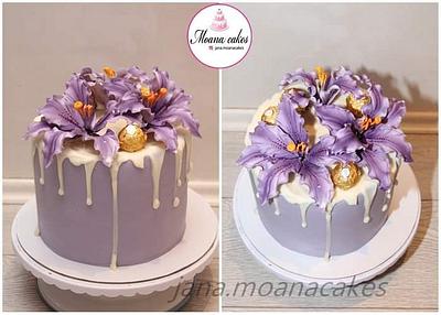 Purple cake - Cake by Moanacakes