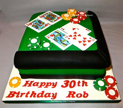 Poker Cake - Cake by The Billericay Cake Company