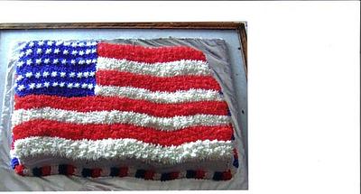 flag - Cake by CC's Creative Cakes and more...