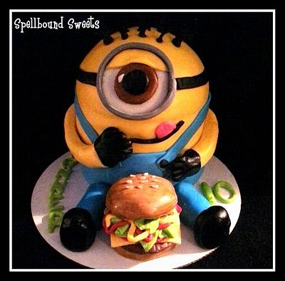 This Minion LOVES Cheeseburgers! - Cake by Bethanny Jo