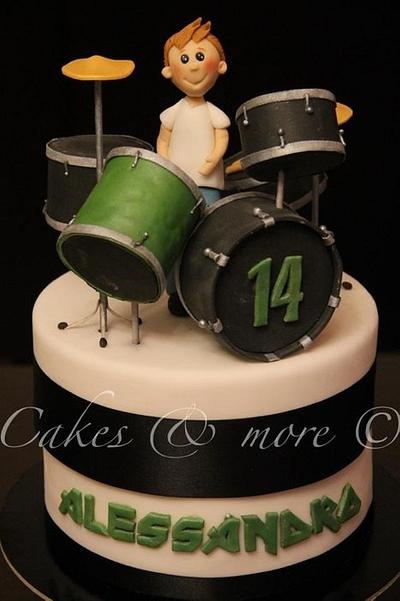 Drum cake - Cake by Elli & Mary