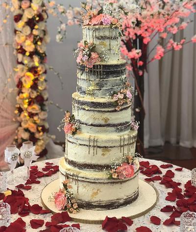 Naked Tiers - Cake by MsTreatz