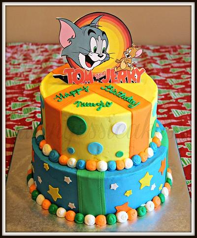 Tom & Jerry cake - Cake by Jessica Chase Avila