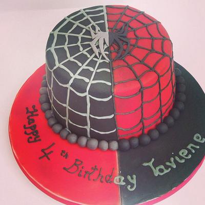 Spider man birthday cake - Cake by Crescentcakes