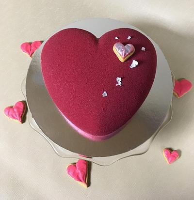 Love, love, love ... - Cake by Oksana Kliuiko