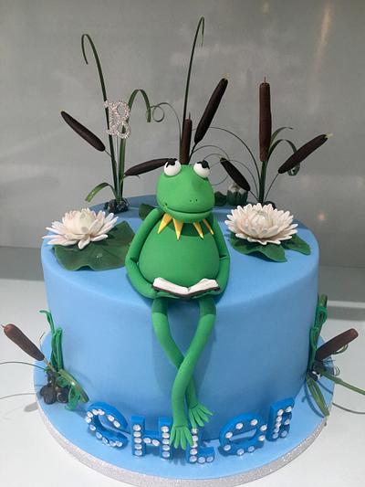 Kermit the Frog - Cake by Lorraine Yarnold