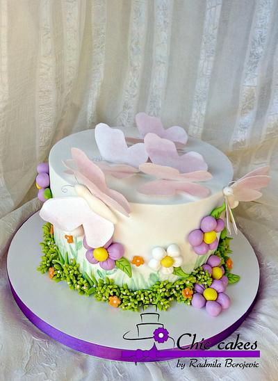 Butterfly cake - Cake by Radmila