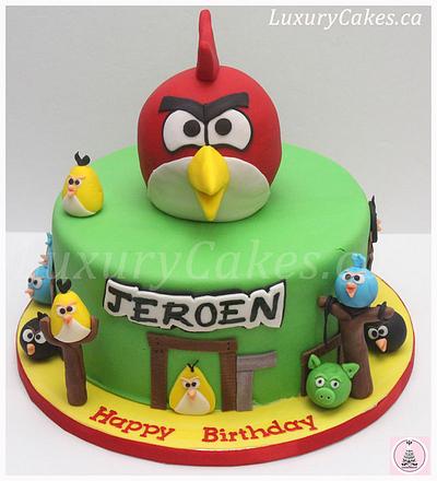 Angry Bird cake - Cake by Sobi Thiru