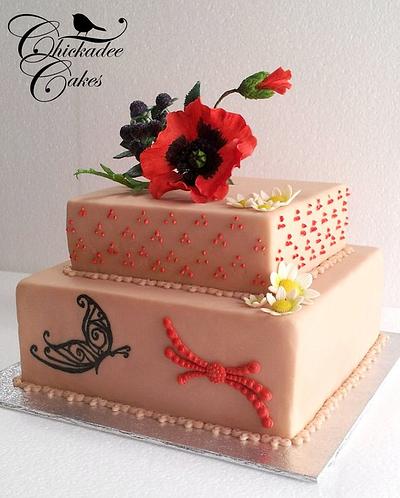 spring cake - Cake by Chickadee Cakes - Sara