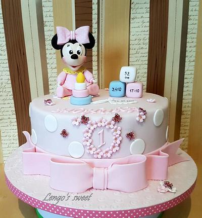 Minnie Mouse Birthday Cake - Cake by Lengo's sweet 