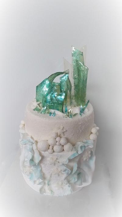 Frozen castle cake - Cake by Clara