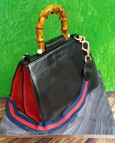 Mary - Nymphea Gucci Bag 40th Birthday Cake - Cake by Niamh Geraghty, Perfectionist Confectionist