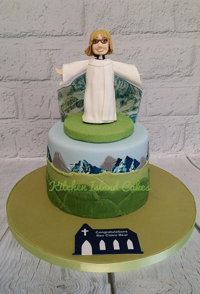 Ordination Cake - Cake by Kitchen Island Cakes