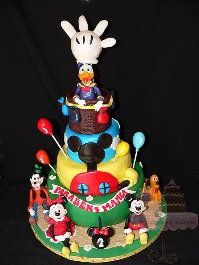 Mickey and friends cake - Cake by BBD
