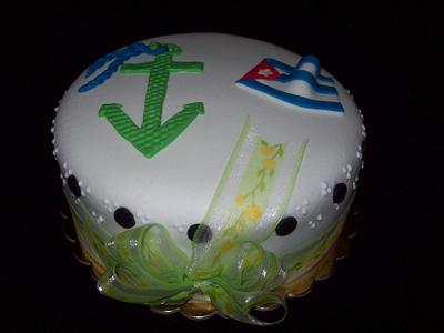 Cuban Flag Cake - Cake by LiliaCakes