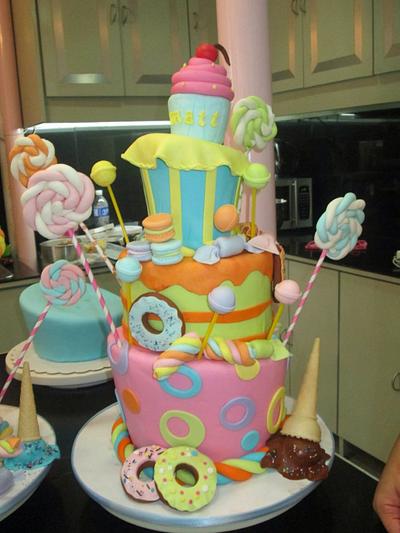 Birthday cake - Cake by Eds