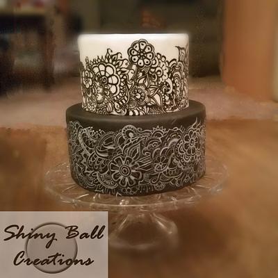 Doodle Cake - Cake by Shiny Ball Cakes & Creations (Rose)