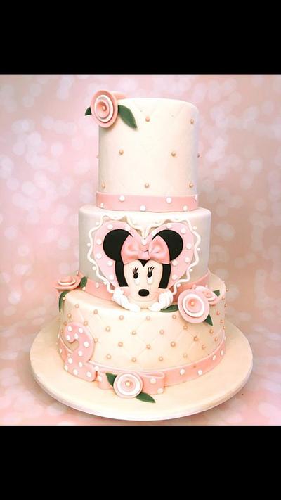 Minnie Mouse - Cake by The Hot Pink Cake Studio by Ipshita