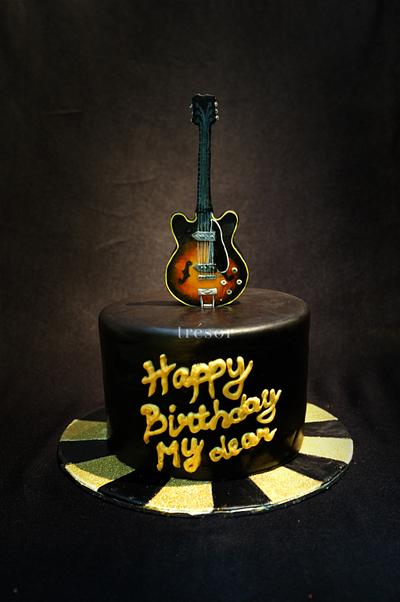 Rock & Roll - Cake by Trésor Cakes & Confiseries