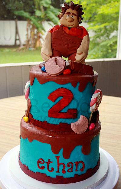 Wreck It Ralph - Cake by Alicea Norman