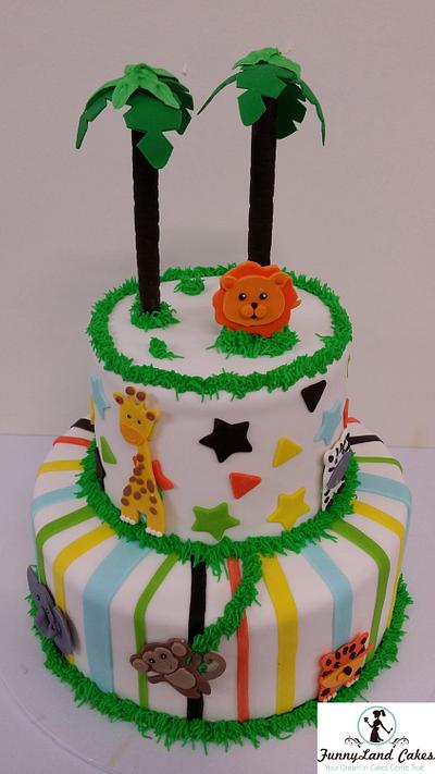 In the Jungle - Cake by FunnyLand Cakes