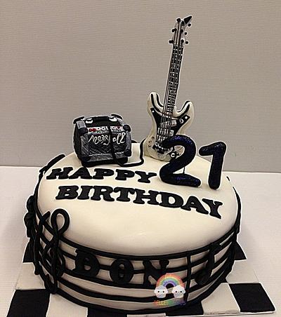 Electric guitar  - Cake by Bellebelious7