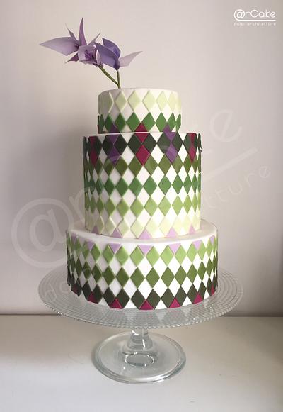 Fifty shades on green - Cake by maria antonietta motta - arcake -