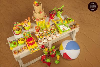 Beach party! - Cake by La Sodi Cake Design