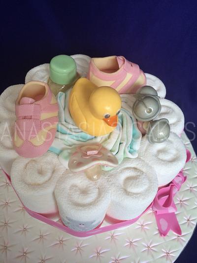 Nappy cake - Cake by Anastasia Kaliazin