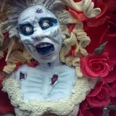 Zombie cake for halloween night... - Cake by Gabriella Luongo