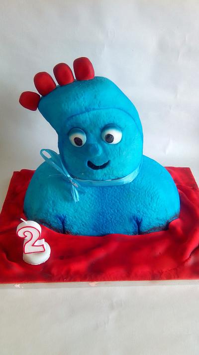 Iggle Piggle - Cake by Yums Cakes