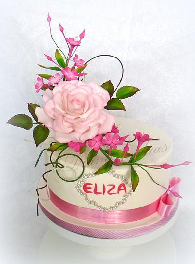  Flowers for Eliza - Cake by  Diana Aluaş