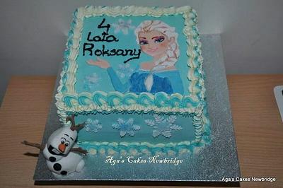 Elsa  - Cake by Agnieszka