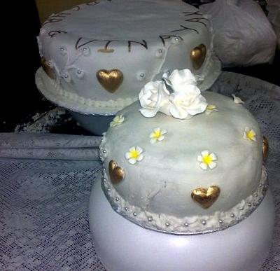 wedding - Cake by Sally McDonald
