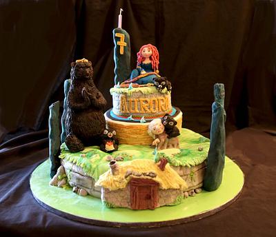 Brave Merida - Cake by Le torte di Anny
