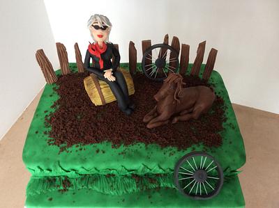 Horse's lover - Cake by Cinta Barrera