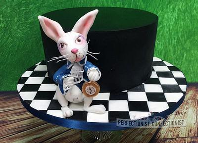 Alice - White Rabbit Cake - Cake by Niamh Geraghty, Perfectionist Confectionist