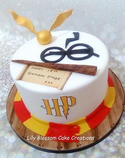 Harry Potter 18th Birthday Cake - Cake by Lily Blossom Cake Creations