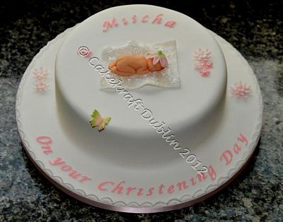 Christening Cake - Cake by CakekraftDublin