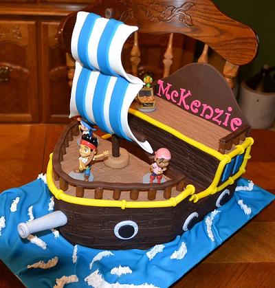 Jake and the Neverland Pirates - Cake by Pam