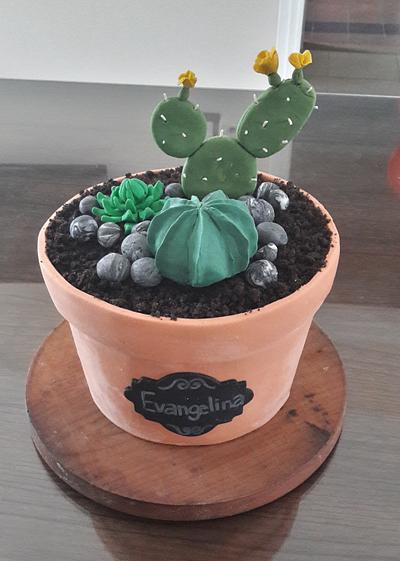 Cactus cake - Cake by Veronica