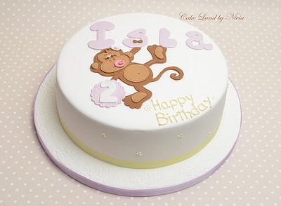 2nd birthday cake - Cake by Nivia
