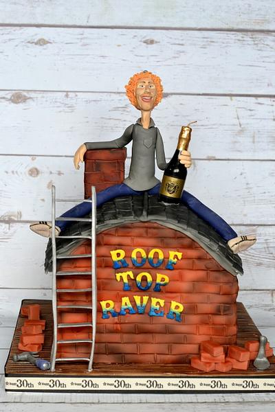 Roof top geezer - Cake by Cakey Bakes Cakes 