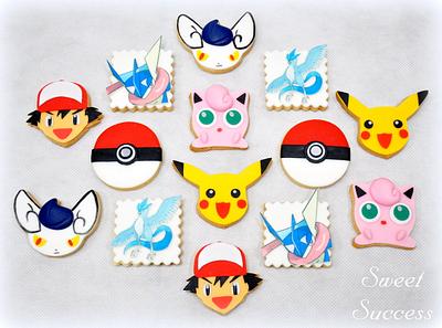 Pokemon Sugar Cookie - Cake by Sweet Success