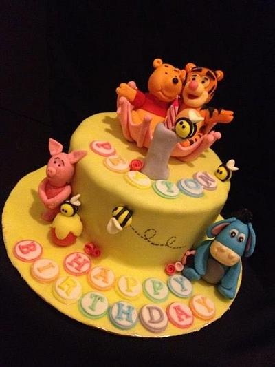 Winnie the Pooh - Cake by emilylek