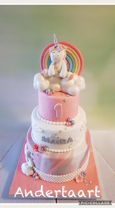 Cute unicorn - Cake by Anneke van Dam